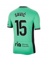 Atletico Madrid Stefan Savic #15 Kolmaspaita 2023-24 Lyhythihainen